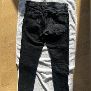 Levi’s Premium Collection Men's Black Jeans Slim Taper